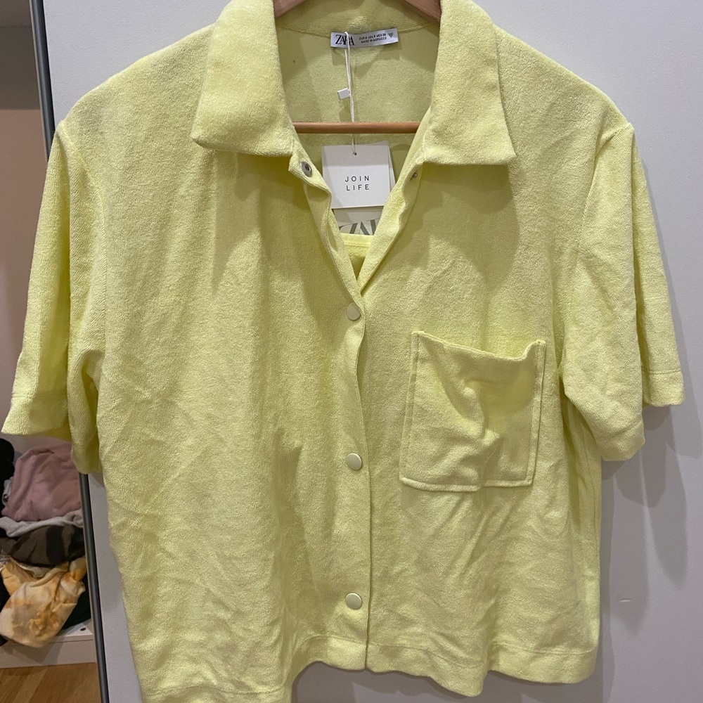 Matching top and button down